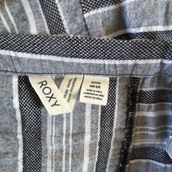 ROXY Next Door Button Front Dress S - Picture 6 of 10